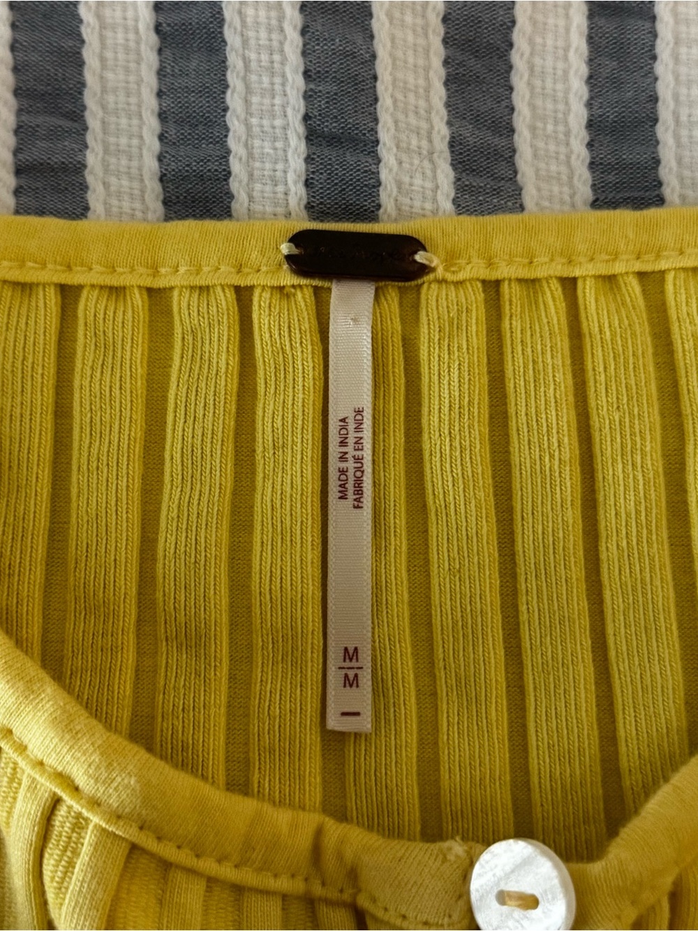 Free People Tilly Ribbed Button-Up Top - Picture 5 of 5